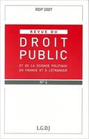 REVUE DU DROIT PUBLIC N 5 2005