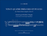 Vingt-quatre préludes et fugues, Le clavier bien tempéré, livre 1