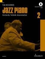 Vol. 2, Jazz Piano 2 (German Edition), Harmonik, Technik, Improvisation. Vol. 2. piano. Méthode.