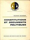 Constitutions et documents politiques