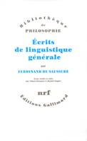 Écrits de linguistique générale