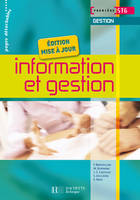 Information et gestion 1ère STG option gestion - livre élève, première STG, gestion