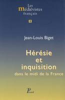 Hérésie et inquisition dans le midi de la France.