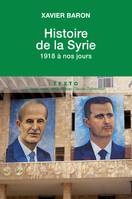 Histoire de la Syrie. 1918 à nos jours