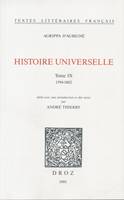 Histoire universelle, Tome IX, 1594-1602
