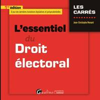 L'essentiel du droit électoral