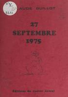 27 septembre 1975