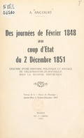 Des journées de février 1848 au coup d'État du 2 décembre 1851, Esquisse d'une histoire politique et sociale de Villefranche-de-Rouergue sous la Seconde République