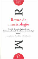 Revue de musicologie tome 103, n° 2 (2017)