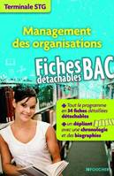 FICHES BAC : MANAGEMENT DES ORGANISATIONS TERM STG