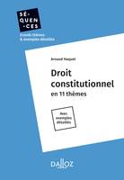 Droit constitutionnel - Nouveauté, En 11 thèmes