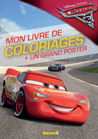 Cars 3 Mon livre de coloriages + Un grand poster