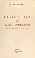L'évolution de Walt Whitman après la première édition des 