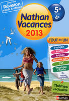 Nathan Vacances Collège - De la 5e vers la 4e