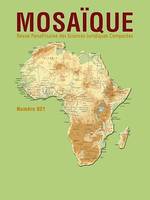 Revue Mosaïque n°021, Revue panafricaine des sciences juridiques comparées