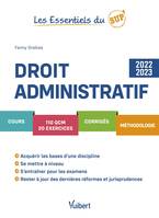 Droit administratif 2022/2023, Cours - QCM - Exercices - Corrigés