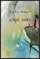 AINSI DIRE - Jean-Luc Steinmetz