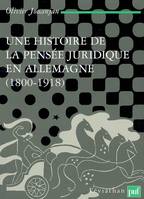 UNE HISTOIRE DE LA PENSEE JURIDIQUE EN ALLEMAGNE, 1800-1918 - IDEALISME ET CONCEPTUALISME CHEZ LES J, Idéalisme et conceptualisme chez les juristes allemands du XIXe siècle