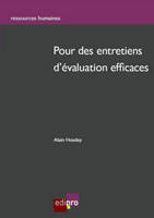 Pour des entretiens d'évalutation efficaces