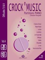 Chansons Françaises Pour Piano Vol 4, Collection Crock'Music