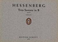 Trio Sonata in B, op. 56. organ.