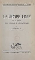 L'Europe unie et sa place dans l'économie internationale