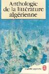 Anthologie de la littérature algérienne