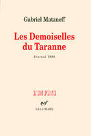 Journal / Gabriel Matzneff., Les Demoiselles du Taranne, Journal 1988