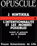 L'intentionnalité et les mondes possibles, Nouvelle édition disponible avec le code 1321[1]