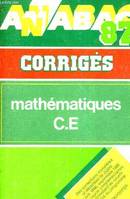 Annabac ., 1987, Mathématiques C, E, corrigés