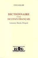 Dictionnaire d'usage occitan-français, Limousin, marche, périgord
