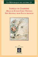 Early writings, new material from Dutch archives