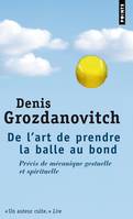 De l'art de prendre la balle au bond, Précis de mécanique gestuelle & spirituelle