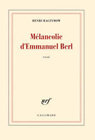Mélancolie d'Emmanuel Berl