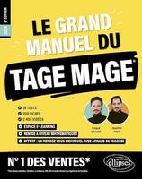 Le Grand Manuel du TAGE MAGE – N°1 DES VENTES – Édition 2024, 16 tests blancs + 200 fiches de cours + 2000 vidéos