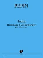 Indra, Hommage à lili boulanger