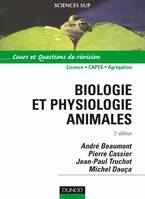 Biologie et physiologie animales - 2ème édition, cours et questions de révision