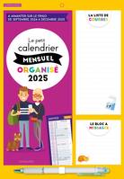 Le petit calendrier mensuel famille organisée 2025