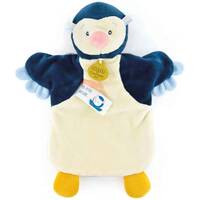 Doudou marionnette - Pingouin