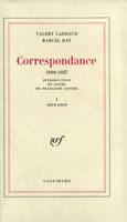 Correspondance (Tome 1-1899-1909), 1899-1909