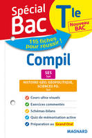 Spécial Bac Compil 2 Spés SES HGGEOPOLSCPO Tle Bac 2021, Tout le programme en 114 fiches, cours utlra-visuel, schémas-bilans, exercices, quiz et Grand oral