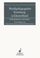 Musikpädagogische Forschung in Deutschland, Dokumentation und Analyse