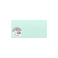 Paquet de 25 cartes simples Pollen 106x213mm 210g/m2 - Vert Jade