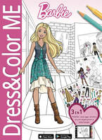 BARBIE DRESS & COLOR ME