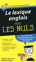 Le lexique anglais pour les nuls