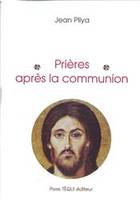 Prières après la communion