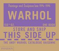 WARHOL CATALOGUE 04 Paintings and sculpture late 1974-1976