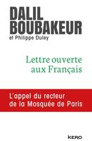 Lettre ouverte aux Français, L'appel du recteur de la Mosquée de Paris