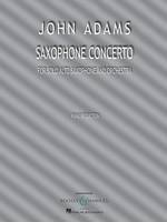 Saxophone concerto for solo alto saxophone and orchestra, alto saxophone and orchestra. Réduction pour piano avec partie soliste.