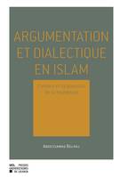 Argumentation et dialectique en Islam, Formes et séquences de la munāzara